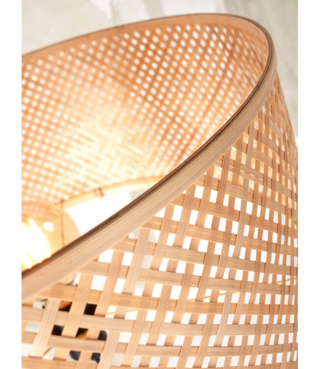 Good&Mojo vloerlamp Java 3-poot bamboe naturel