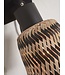Good&Mojo wandlamp Java bamboe zwart