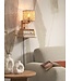 Wandlamp Java bamboe naturel met plank