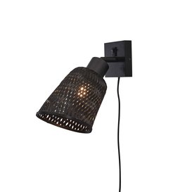 Wandlamp Java zwart