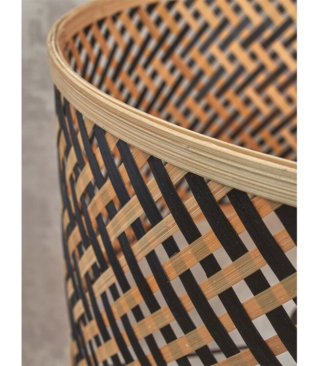 Good & Mojo tafellamp Java recht bamboe naturel