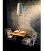 Leclercq & Bouwman hanglamp Miro wit-goud