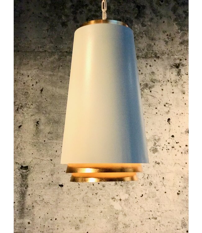 Leclercq & Bouwman hanglamp Miro wit-goud