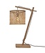 Good&Mojo Tafellamp Java naturel met arm