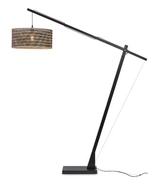 Good&Mojo Vloerlamp Java XL zwart