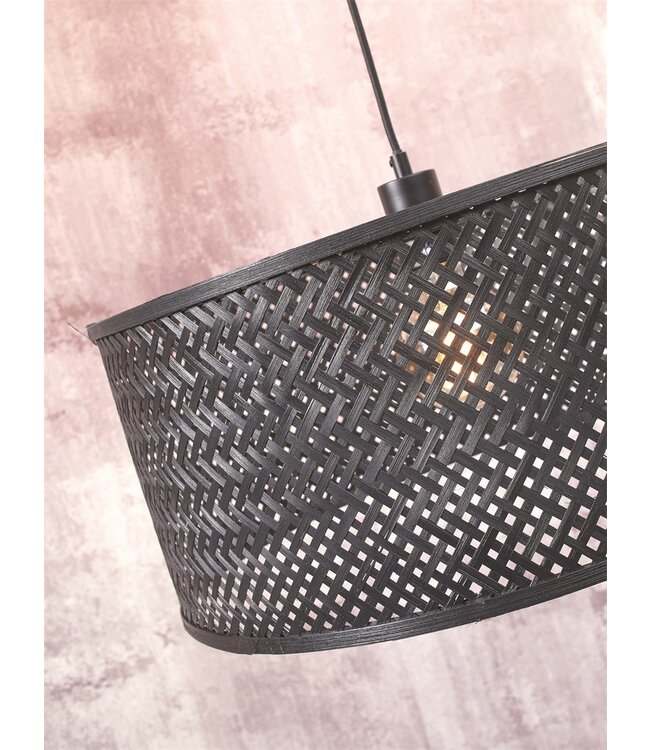 Good&Mojo vloerlamp Java XL bamboe zwart