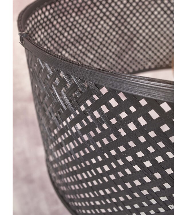 Good&Mojo vloerlamp Java XL bamboe zwart