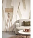 Good&Mojo vloerlamp Java 5-poot bamboe naturel