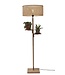 Good&Mojo Vloerlamp Java naturel met plankjes