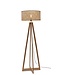 Good&Mojo Vloerlamp Java 4-poot naturel