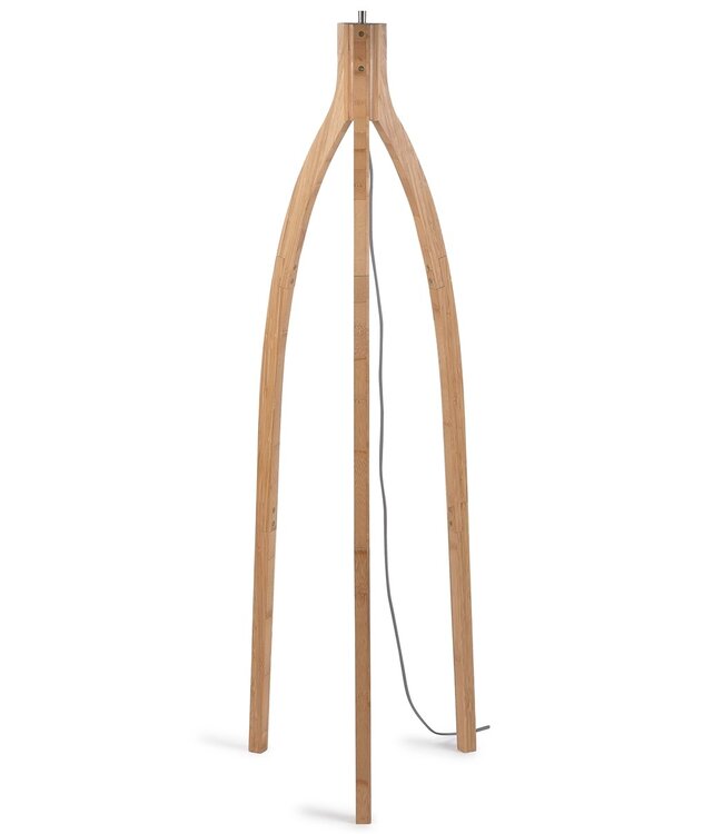 Good&Mojo vloerlamp Java 3-poot bamboe naturel