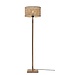 Good&Mojo Vloerlamp Java recht naturel