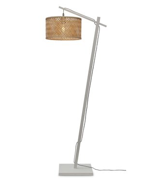 Good&Mojo Vloerlamp Java small wit