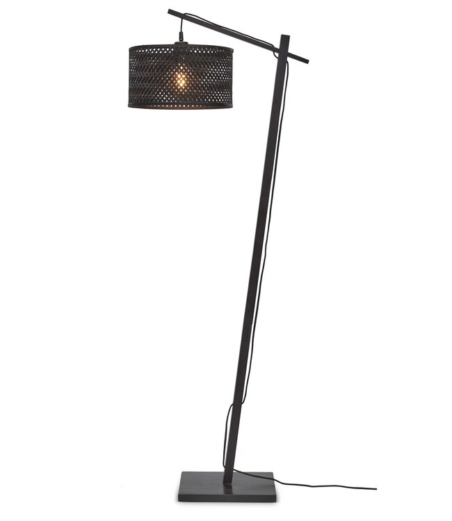 Good&Mojo vloerlamp Java small bamboe zwart