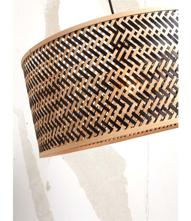 Good&Mojo vloerlamp Java small bamboe zwart