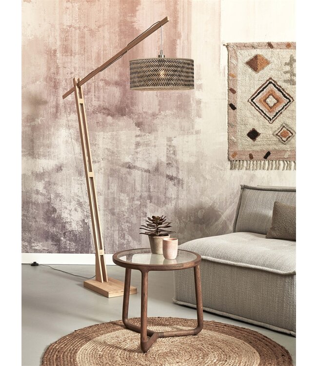 Good&Mojo vloerlamp Java XL bamboe naturel