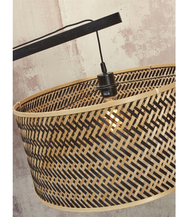 Good&Mojo vloerlamp Java Large bamboe naturel