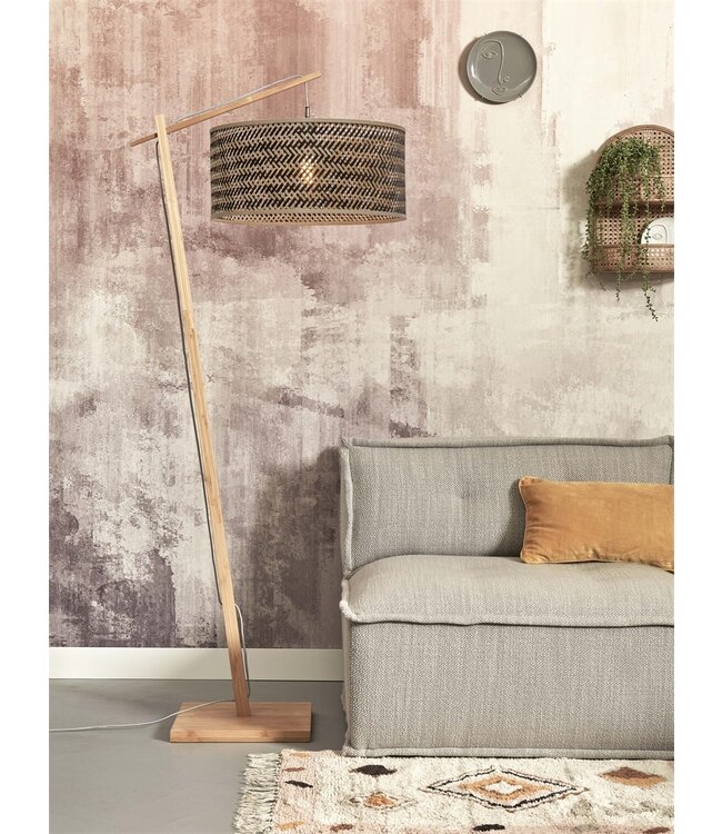 Good&Mojo vloerlamp Java Large bamboe naturel