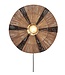 Good&Mojo wandlamp Iguazu Disc in jute Large
