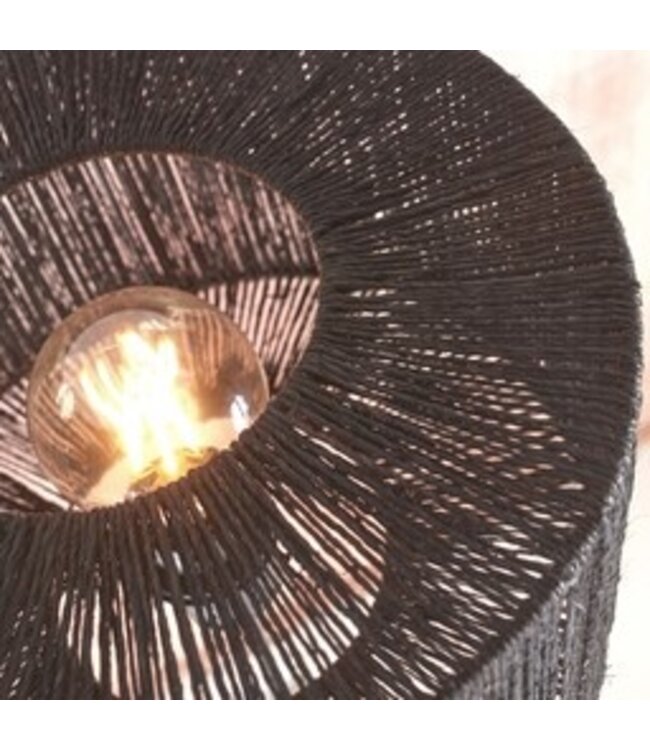 Good & Mojo tafellamp Iguazu 5-poot in zwart