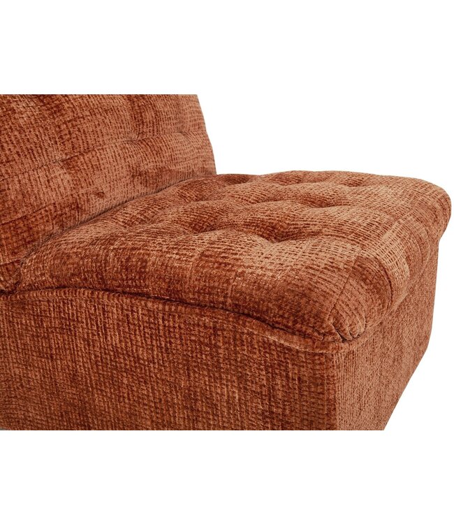 Must Living fauteuil Liberty in stof Glamour Cinnamon
