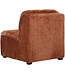 Must Living fauteuil Liberty in stof Glamour Cinnamon
