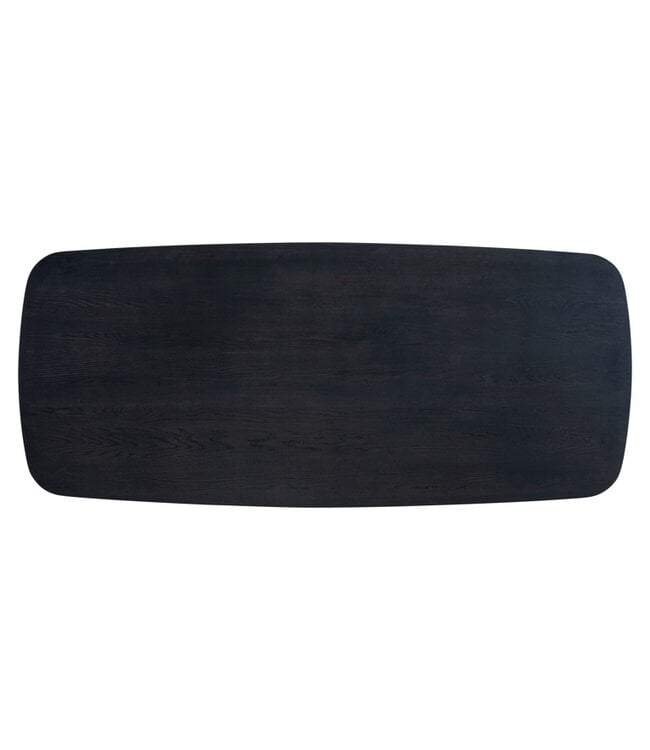 Richmond Interiors Eettafel Cambon Deens Ovaal Eikenhout en Spinpoot