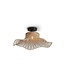 Plafondlamp Ibiza Bamboe Wavy in 2 maten enn 3 dessins