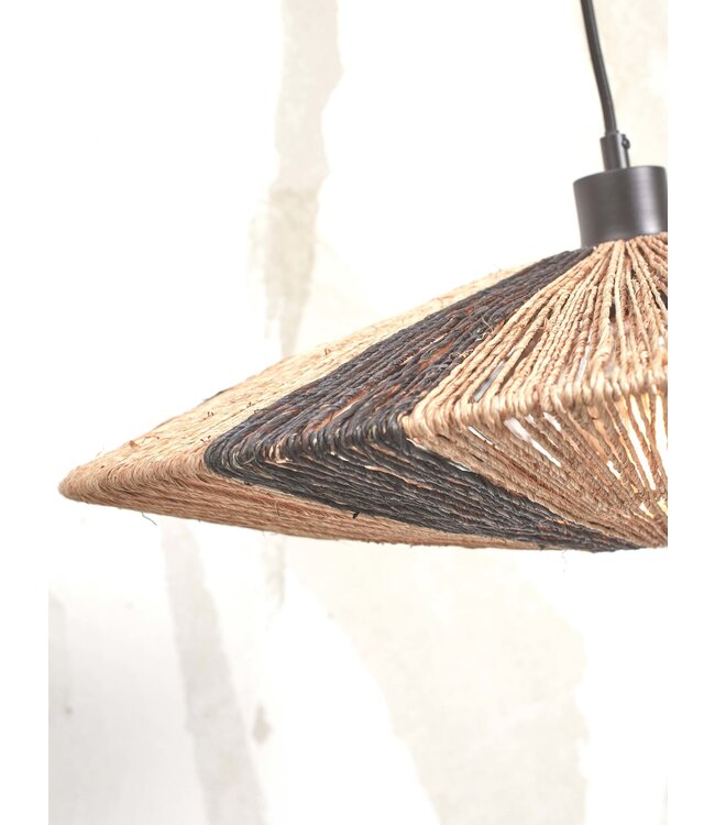 Good&Mojo vloerlamp Iguazu Disc Larg in 2 kleuren (laag model) - Copy