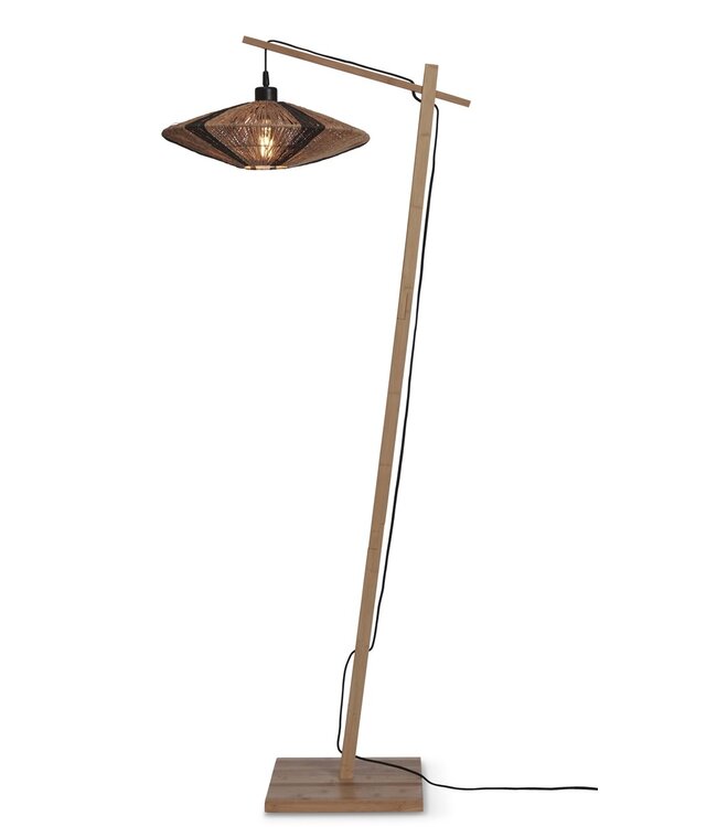 Good&Mojo vloerlamp Iguazu Disc Larg in 2 kleuren (laag model) - Copy