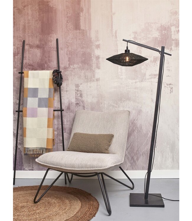 Good&Mojo vloerlamp Iguazu Disc Larg in 2 kleuren (laag model) - Copy