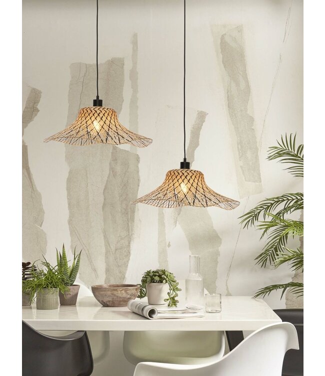 Good&Mojo hanglamp Ibiza in 2 maten en 3 dessins