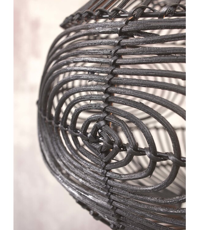 Good&Mojo plafonniere Madeira rotan ovaal in naturel of zwart