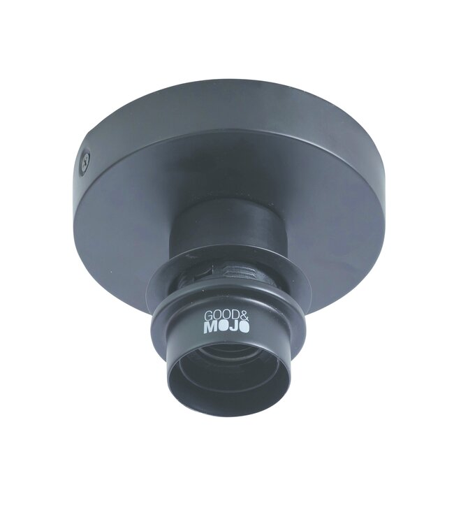 Good&Mojo plafonniere Madeira rotan ovaal in naturel of zwart