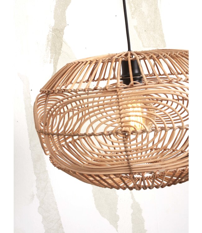 Good&Mojo hanglamp Madeira naturel of zwart