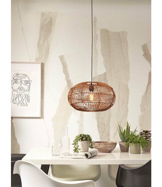 Good&Mojo hanglamp Madeira naturel of zwart