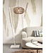 Good&Mojo vloerlamp Madeira bamboe in naturel, wit of zwart