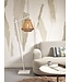 Good&Mojo vloerlamp Merapi maat S  van bamboe in 3 kleuren