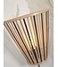 Good&Mojo wandlamp Merapi bamboe in 3 kleuren