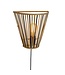 Good&Mojo wandlamp Merapi bamboe in 3 kleuren
