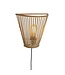 Good&Mojo wandlamp Merapi bamboe in 3 kleuren