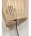 Good&Mojo wandlamp Merapi bamboe in 3 kleuren