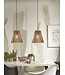 Good&Mojo hanglamp Merapi bamboe tapered in 2 maten en 2 kleuren
