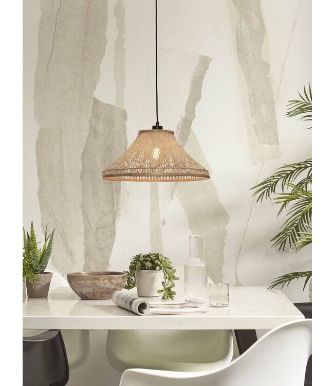 Good&Mojo hanglamp Tahiti bamboe in 3 kleuren