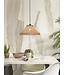 Good&Mojo hanglamp Tahiti bamboe in 3 kleuren