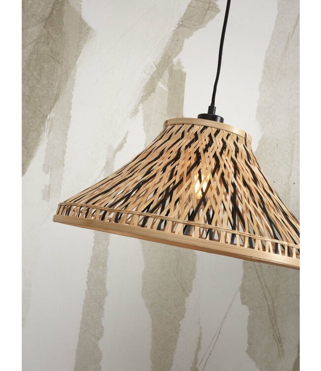 Good&Mojo hanglamp Tahiti bamboe in 3 kleuren