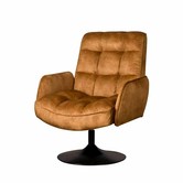 Tower Living draaifauteuil Tropea met armleuningen