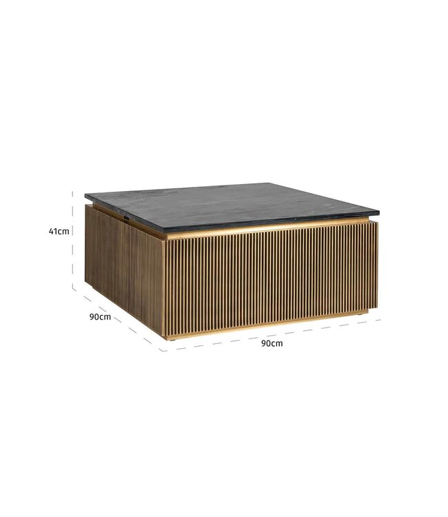 Richmond Interiors Salontafel Ironville (Gold)