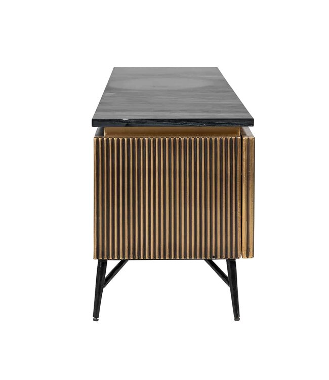 Richmond Interiors TV-Dressoir Ironville 2-deuren (Gold)