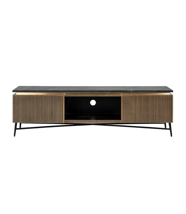 Richmond Interiors TV-Dressoir Ironville 2-deuren (Gold)